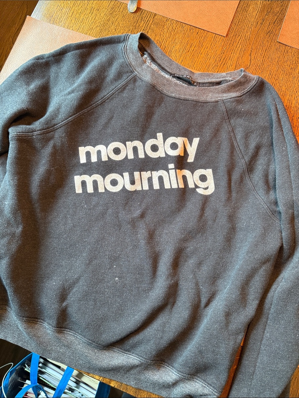 Wildfox Monday mourning Sweatshirt